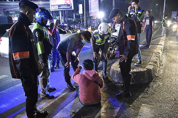 Kepolisian Bogor Gelar Patroli Gabungan TNI Guna Cegah Penyebaran Virus Corona 