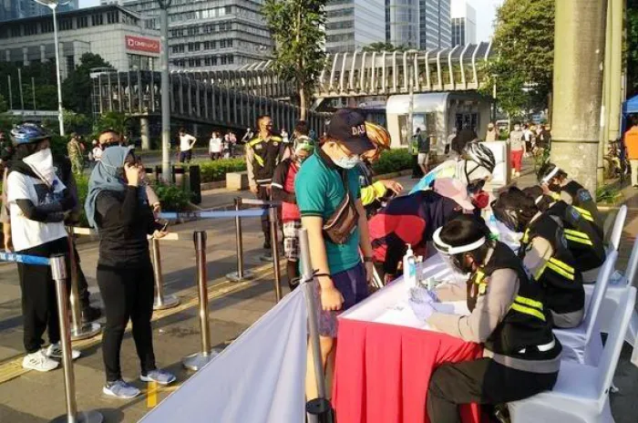 Polri Gelar Rapid Test Massal di GBK, 2 Orang Ditemukan Reaktif Covid-19