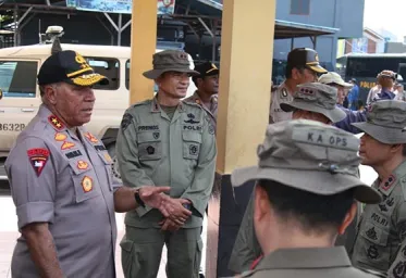 Pos Polisi di Paniai Papua Diserang Sekelompok OTK 4 Senjata Dirampas