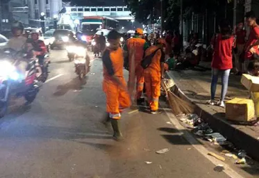 7000 Petugas Kebersihan Diterjunkan Pemprov DKI di Malam Tahun Baru