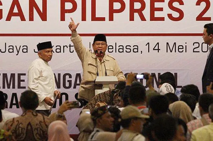 Prabowo : Saya Akan Tolak Hasil Perhitungan Suara Pemilu 2019
