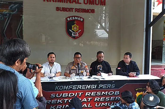 Resmob Polda Metro Jaya Ringkus 2 Residivis Curanmor Asal Lampung