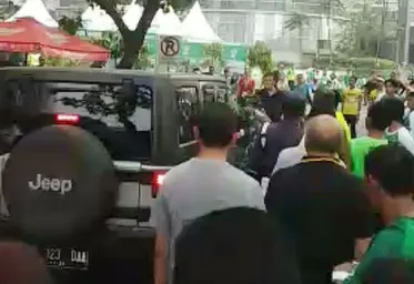 Pengemudi Jeep Robicon Penabrak Panitia Meraton Jadi Tersangka