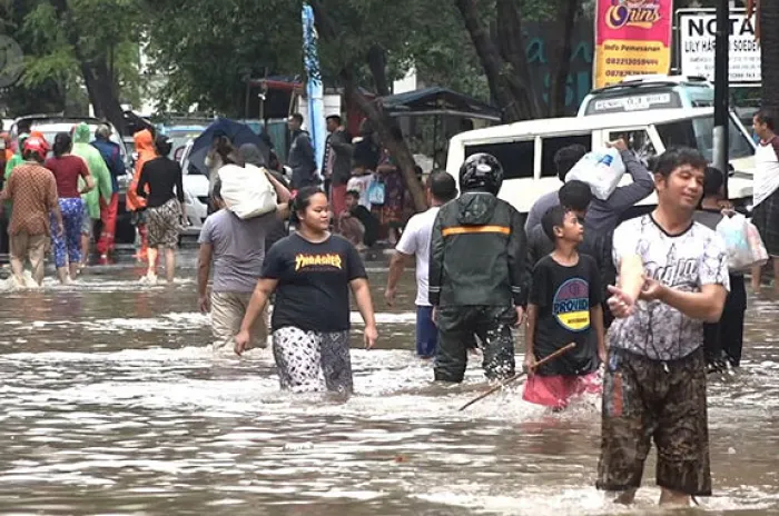 Seluruh Wilayah Jakarta Dikepung Banjir