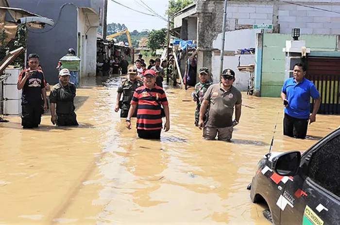 Terdapat 23Titik Lokasi Banjir di Tangerang 