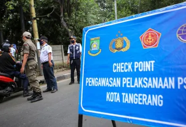 Tangerang Tindak Pelanggar PSBB Sanksi Pidana atau Denda