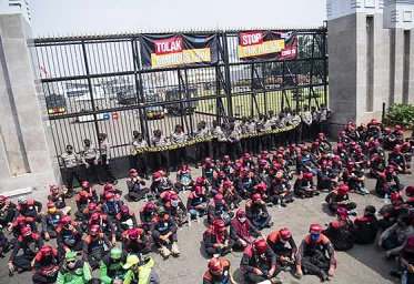Demo Tolak Omnibus Law Mulai Lagi