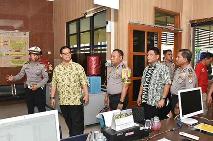 Kapolresta Pasuruan Sambut Kedatangan TPI Mabes Polri