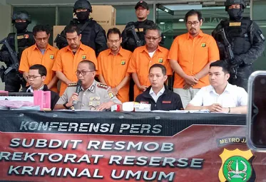 Komplotan Pencuri Barang Milik XL Axiata Digulung Polda Metro Jaya