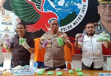 2 Pengedar Ekstasi di Tempat Hiburan  Malam Ditangkap Polda Metro Jaya 