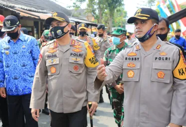 Kunker Kapolda Jatim di Asrama Tangguh Kletak Madiun