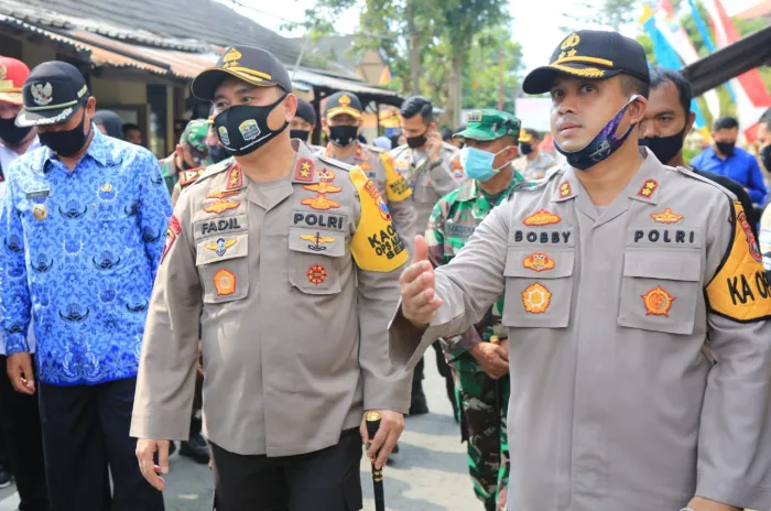 Kunker Kapolda Jatim di Asrama Tangguh Kletak Madiun