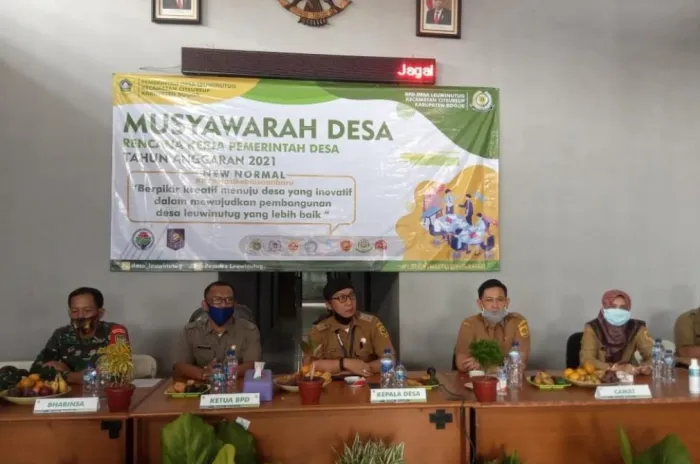 Musdes Desa Leuwinutug Bahas Program Tertunda