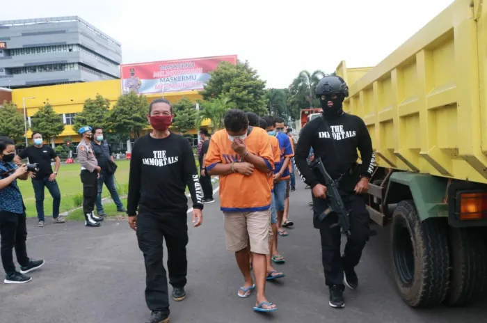 Jatanras Polda Jatim Gagalkan Kendaraan Curian Ke Timor Leste