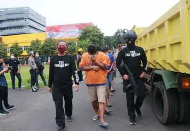 Jatanras Polda Jatim Gagalkan Kendaraan Curian Ke Timor Leste