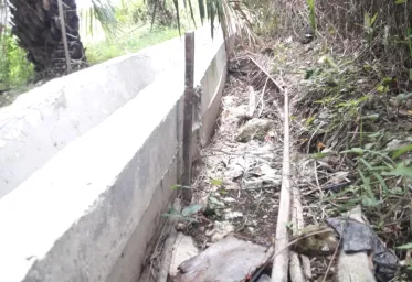 Proyek Drainase Kelurahan Sei Bilah Timur Dikerjakan Asal Jadi