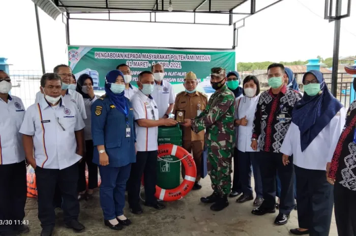 Poltek AMI Medan Gelar Sosialisasi Pengabdian kepada Nelayan Pangkalan Susu