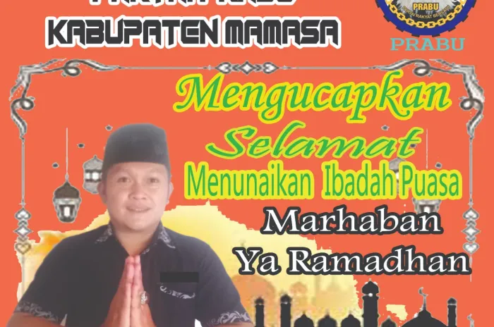 DPC Partai Prabu Mamasa Harapkan Selama Ramadhan Semua Umat Beragama Saling Menghormati