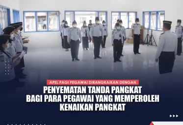 Sejumlah Pegawai Rutan Mamuju Peroleh Kenaikan Pangkat