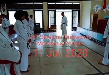 Taekwondo Mamasa  Polman Gelar UKT Bersama