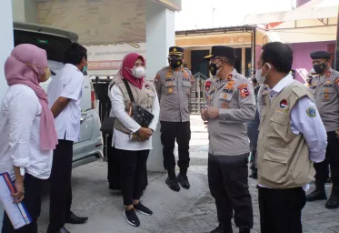 Forkopimda Jatim Resmikan Stasiun Isi Ulang Oksigen Gratis di Sidoarjo