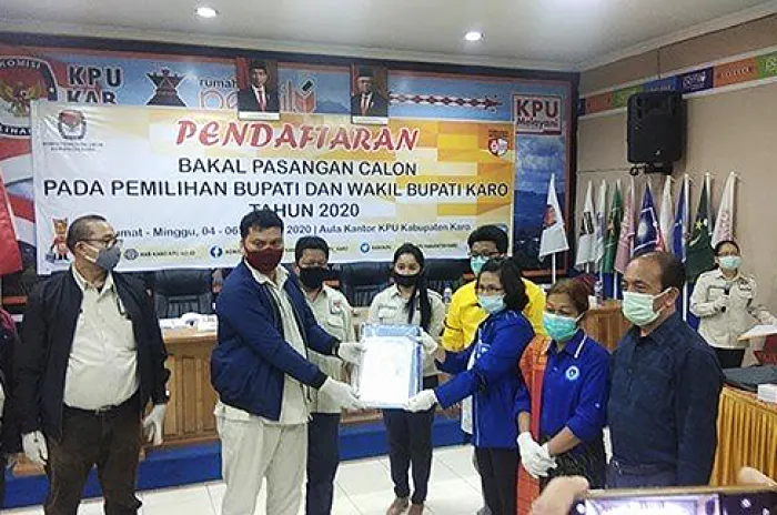 Karena Meninggal, Calon Bupati Karo Digantikan Putrinya