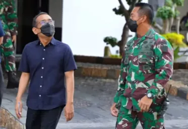 Mensesneg Temui KSAD di Markas Besar TNI AD