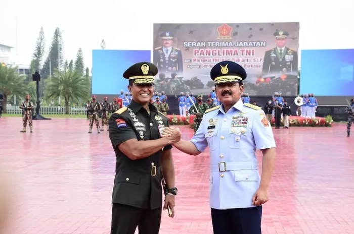 Andika Perkasa Resmi Terima Jabatan Panglima TNI
