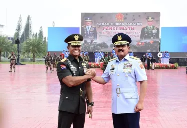 Andika Perkasa Resmi Terima Jabatan Panglima TNI