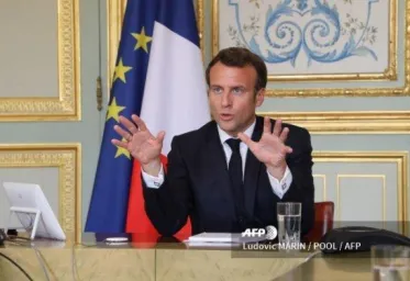 Jumlah Pasien Covid 19 Di Eropa Kembali Naik Macron Tolak Lockdown 