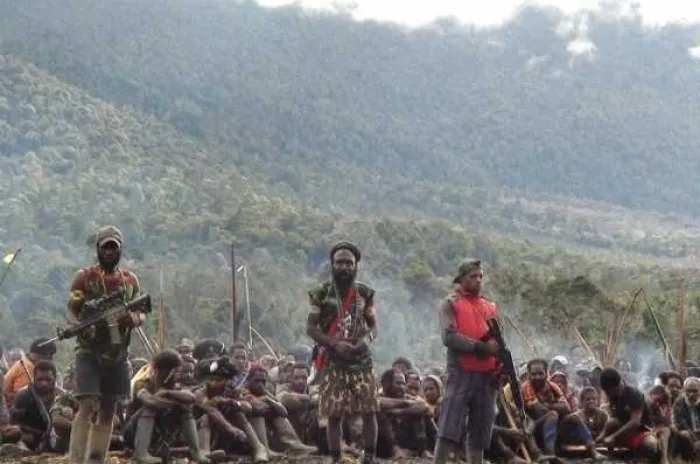 Pos Brimob Di Pegunungan Bintang Papua Ditembaki KKB