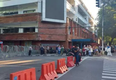 Pejagaan Ketat Massa Peserta Reuni 212  Tak Bisa Merapat ke Patung Kuda 