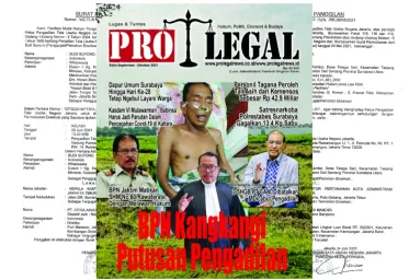 BPN Jakarta Timur Matikan SHM Budi Suyono HanyaBerdasarkan Selembar Surat Laporan Hilang Ali Sutanto