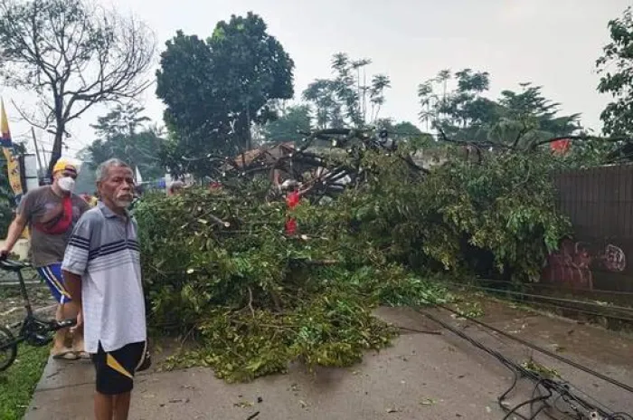  Bencana Puting Beliung Landa Depok Dan Sekitarnya, 10 Rumah Rusak