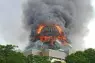 Kebakaran Jakarta Islamic Center Diduga Berasal Dari Percikan Las