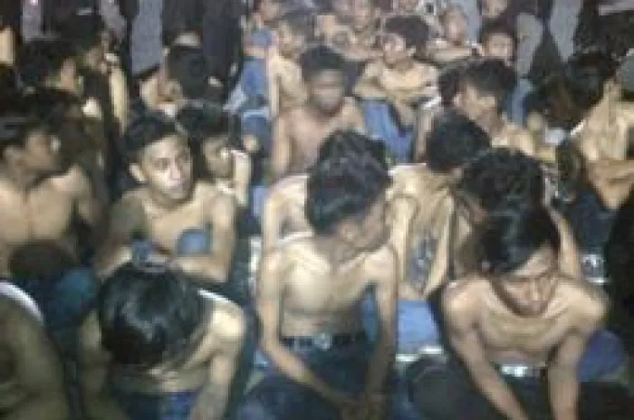 40 Anggota Geng Motor Di Makassar Berhasil Diringkus Polisi 
