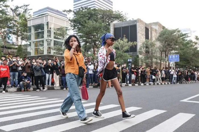 Wagub DKI Jakarta Akan Carikan Lokasi Lain, Citayam Fashion Week Di Zebra Cross Berbahaya  