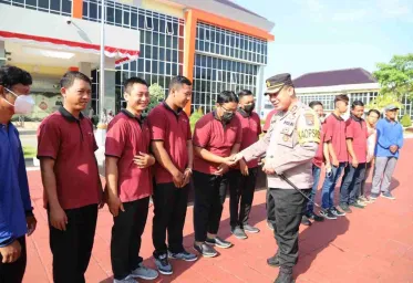 Penyandang Disabilitas Mendapat Wadah Agar Tetap Bisa Bekerja Dari Polres Gresik 