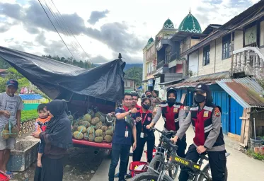 Polres Mamasa Rutin Gelar Patroli Sepeda