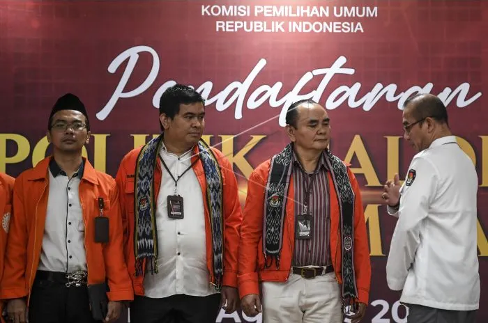 Baru 18 Partai Politik  Yang Telah  Mendaftar Pemilu 2024 Di KPU