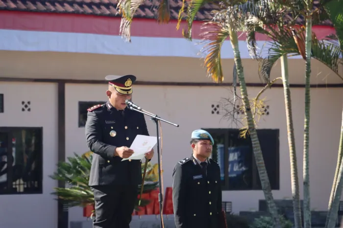 Kapolres Mamasa pimpin langsung Upacara hari kesaktian Pancasila di polres Mamasa 