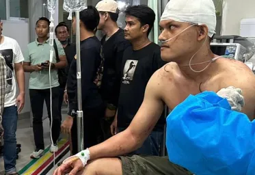 Anggota Polda Jambi  Dibacok Geng Motor Akibatkan Kepala Dan Punggung Terluka