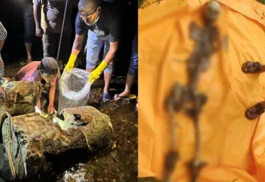Temuan Kerangka Dicor Dalam Drum di Aceh Besar  Belum  Menemui Titik Terang 