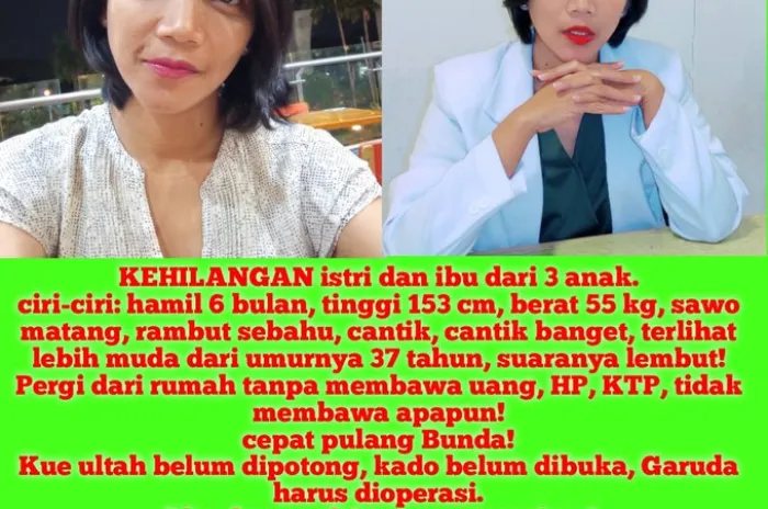  Dokter  Qory  Ulfiyah Hilang di Bogor, Suami Lapor Polisi  