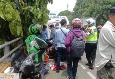  Polisi Tahan Pengemudi Mobil Satpol PP  Yang Tabrak Pemotor Hingga Tewas