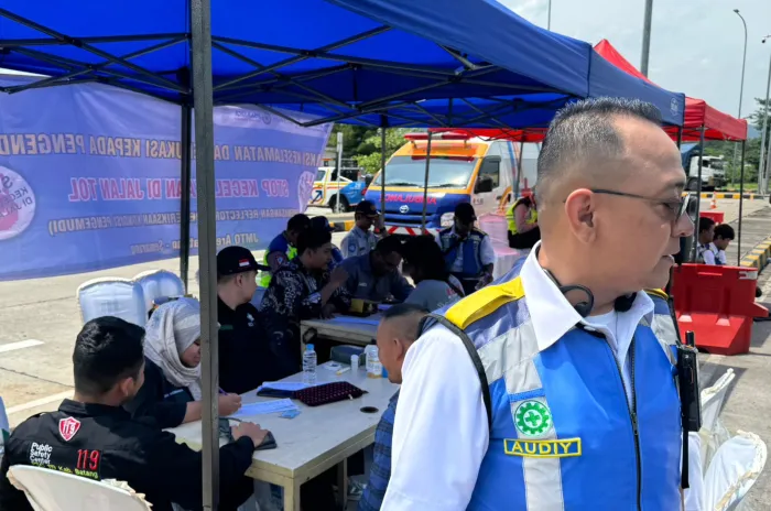PT. Jasa Marga Tol Operator (JMTO)  Kampanyekan Keselamatan Berkendara Di Ruas Jalan Tol Semarang- Batang