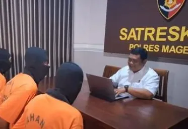 Main Judi Bareng Warga Seorang Kades Ditangkap Polisi