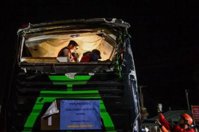 Sopir ‘Bus Maut’ Subang  Ditetapkan Sebagai Tersangka