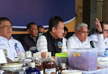 Lab Narkoba  Milik WNA di Kebun Vila Gianyar Berhasil Diungkap BNN