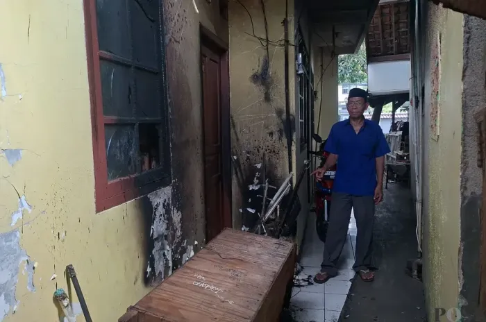 Seorang Pemuda Nekat Membakar  Rumah Mantannya di Ciganjur Karena Tidak Mau  Diputus 
